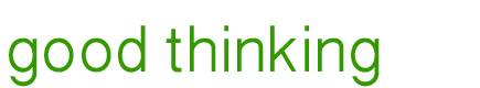 good thinking main page